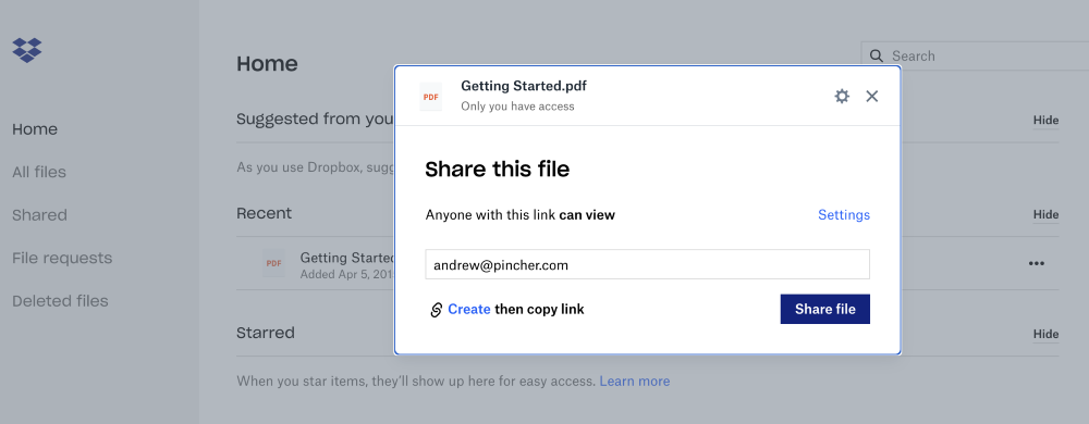 Dropbox از Google Drive پیشی می‌گیرد تا بتواند فایل‌های مشترک شما را ایمن کند. 