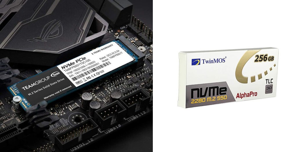 هارد SSD TwinMOS NVMe PCIe M.2