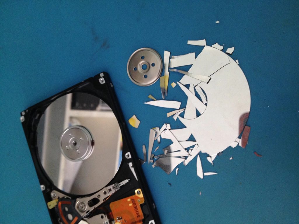 پلاتر شکسته هارد دیسک