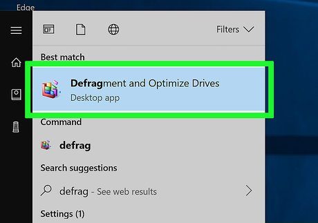 تشخیص نوع هارد با Defragment and Optimize Drive
