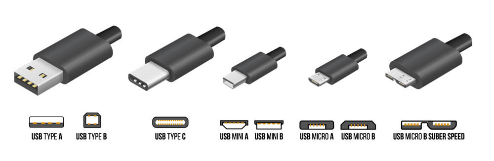 کابل‌های USB