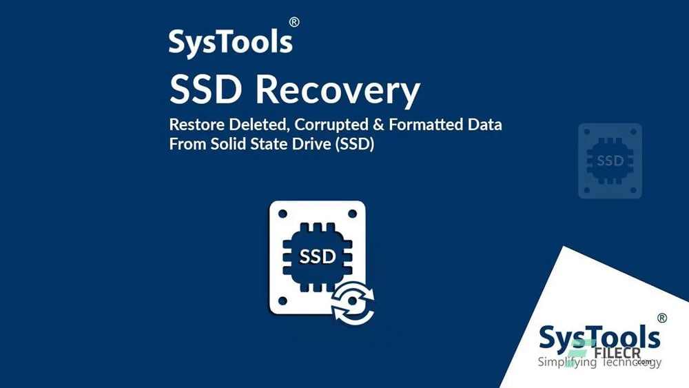 نرم افزار SysTools SSD Data Recovery
