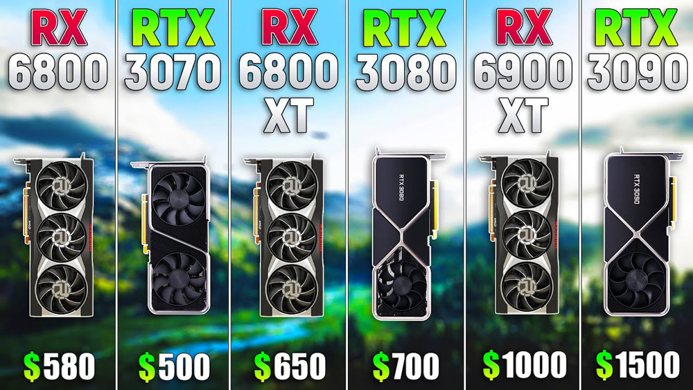 آشنایی با کارت‌های گرافیک RX و RTX