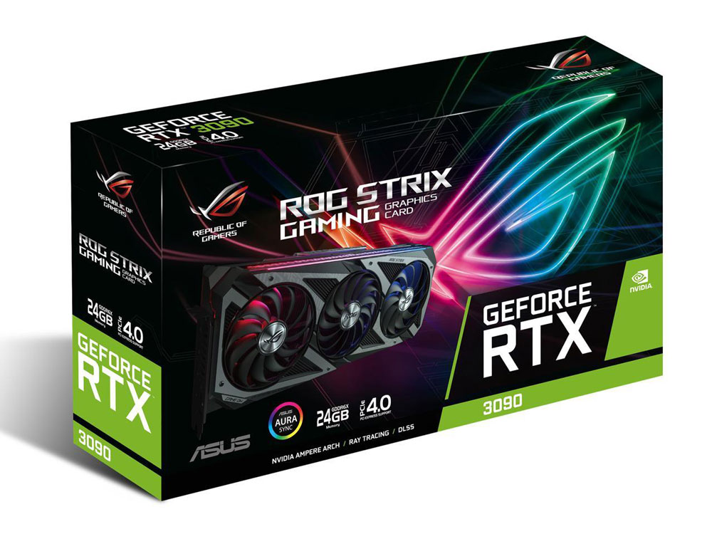 کارت گرافیک ایسوس ROG STRIX NVIDIA GeForce RTX 3090