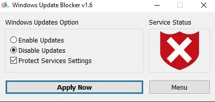 Protect Services Settings