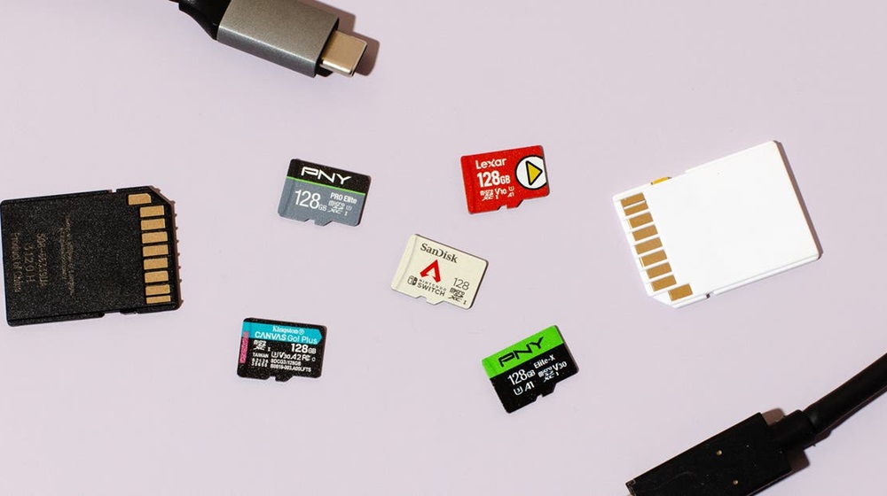 انتخاب کارت حافظه microSD
