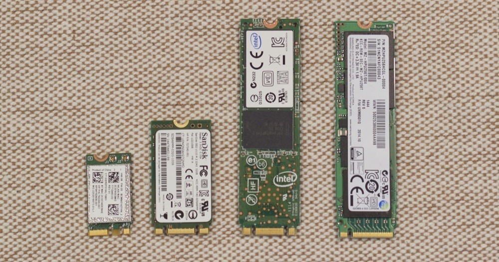 انواع SSD M2