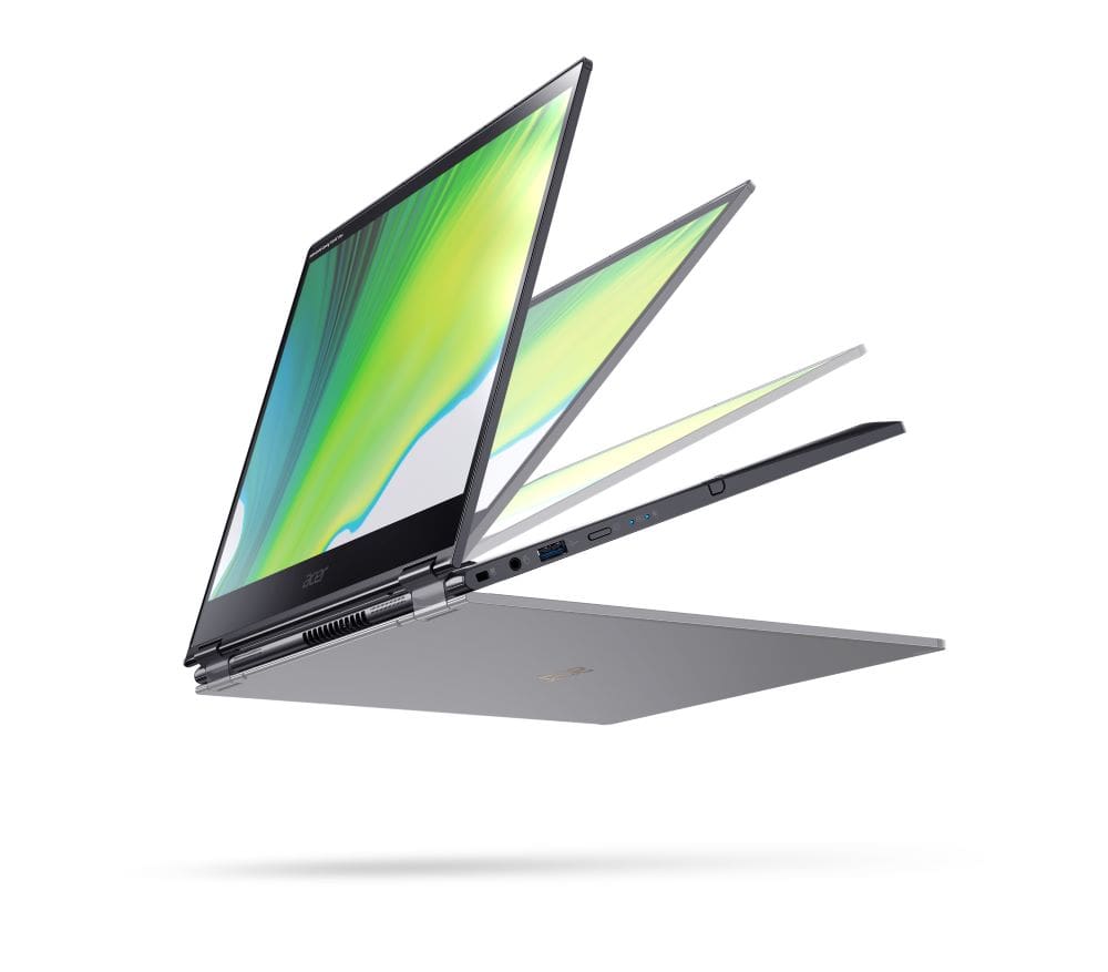 Acer Spin 5 یک لپ تاپ نازک و سبک 2 در 1 فوق العاده است که همه چیز را دارد: پنل قوی، عملکرد قدرتمند، ارائه حرفه ای، قابلیت حمل و پورت های فراوان