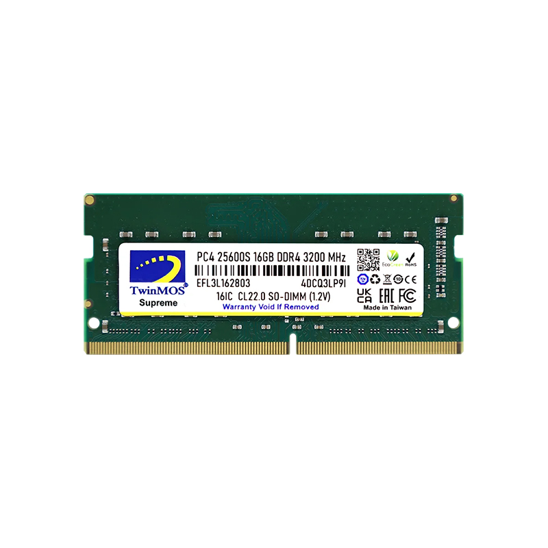 حافظه رم لپ تاپ توین موس DDR4 فرکانس 3200 مگاهرتز CL22 ظرفیت 16 گیگابایت