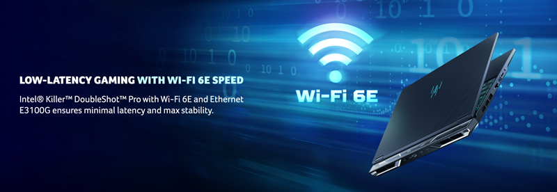 ارتباط بی‌سیم Wi-Fi 6E و شبکه Killer